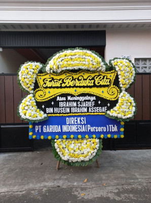 Papan Bunga Duka di Paal Iv