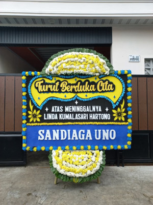 Papan Bunga Duka di Paal Iv